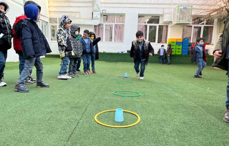 ریتم وگیم -کار با حلقه و کاپ جهت تقویت هماهنگی عصب عضله/چابکی/تقویت دو نیم کره مغز انجام شد 2