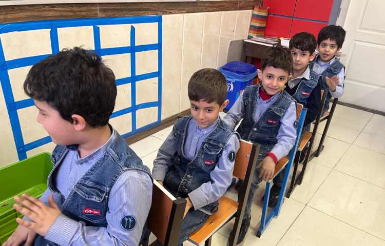 ریتم وگیم -کار جهت تقویت عصب عضله/عمل و عکس العمل/هماهنگی گروهی انجام شد 2