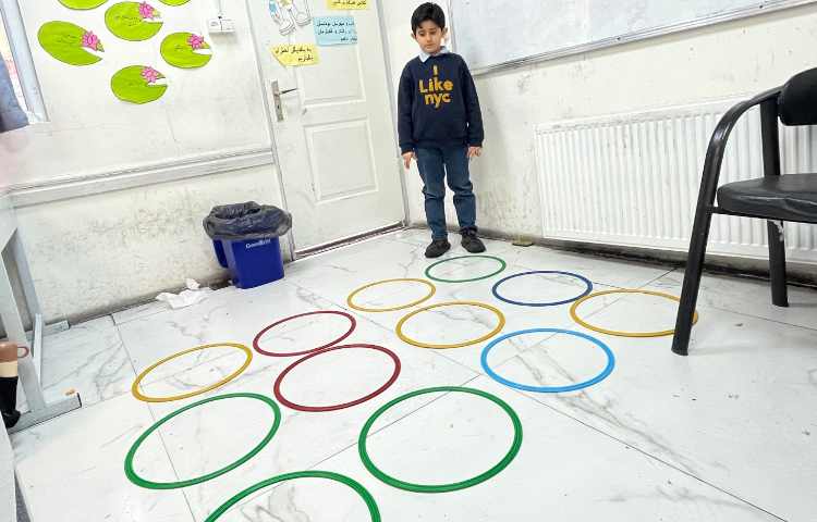 ریتم و گیم-بازی جهت تقویت هماهنگی چشم و پا،مغز ورزی،تقویت حافظه دیداری و همدلی و هماهنگی