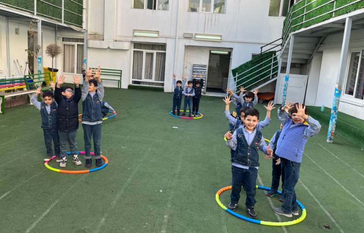 ریتم و گیم-کار با حلقه برای تقویت مهارت ادراکی حرکتی ،عمل و عکس العمل انجام شد 2