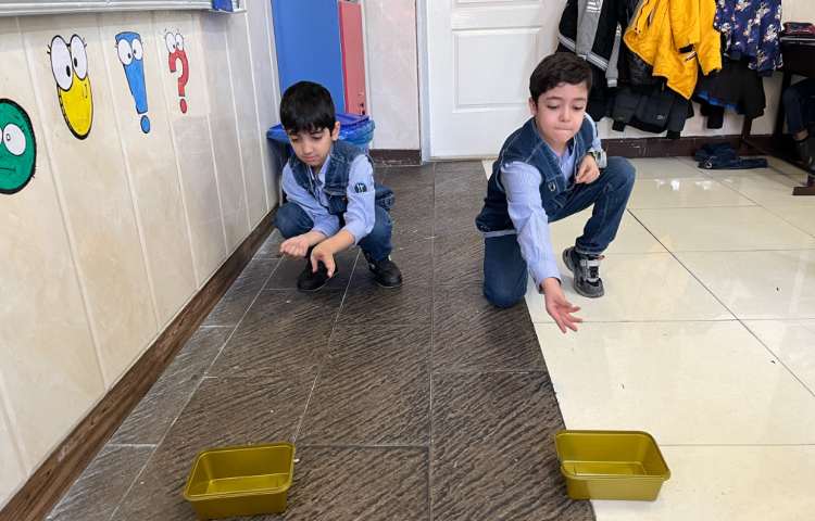 ریتم و گیم-کار برای تقویت مهارت ادراکی حرکتی عمل و عکس العمل انجام شد 2