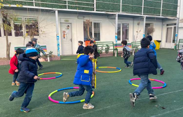 ریتم و گیم -بازی با حاقه جهت تقویت عمل و عکس العمل/چابکی انجام شد 1