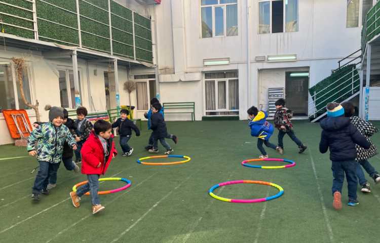 ریتم و گیم -بازی با حاقه جهت تقویت عمل و عکس العمل/چابکی انجام شد 2