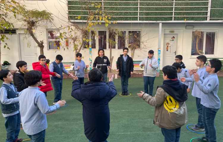 ریتم و گیم - کار با حلقه جهت تقویت چابکی/سرعت عمل و عکس العمل انجام شد