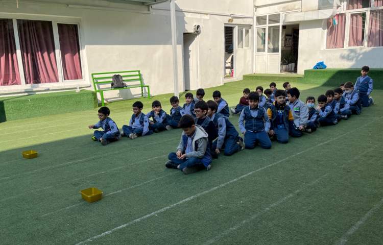 ریتم و گیم -کار برای تقویت مهارت ادراکی حرکتی عمل و عکس العمل انجام شد 3