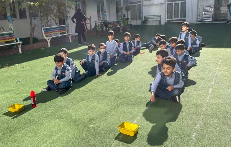 ریتم و گیم -کار برای تقویت مهارت ادراکی حرکتی عمل و عکس العمل انجام شد 1