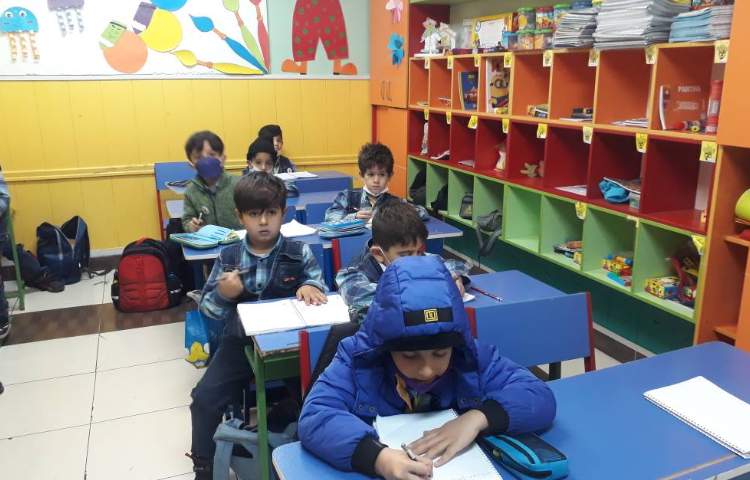 :زبان،تمرین دیکته پای تخته ای 6