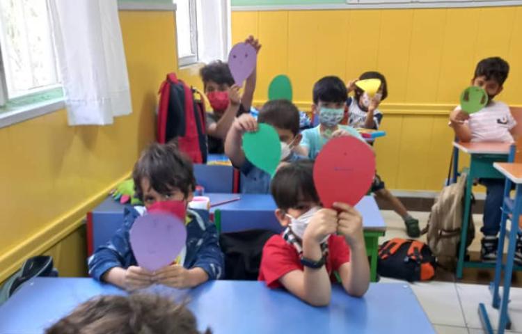 :زبان آموزی(آشنایی با کلمات هم پایان)،کلاس پرتقال 5