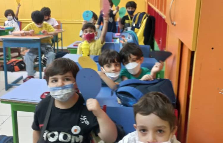 :زبان آموزی(آشنایی با کلمات هم پایان)،کلاس پرتقال 6