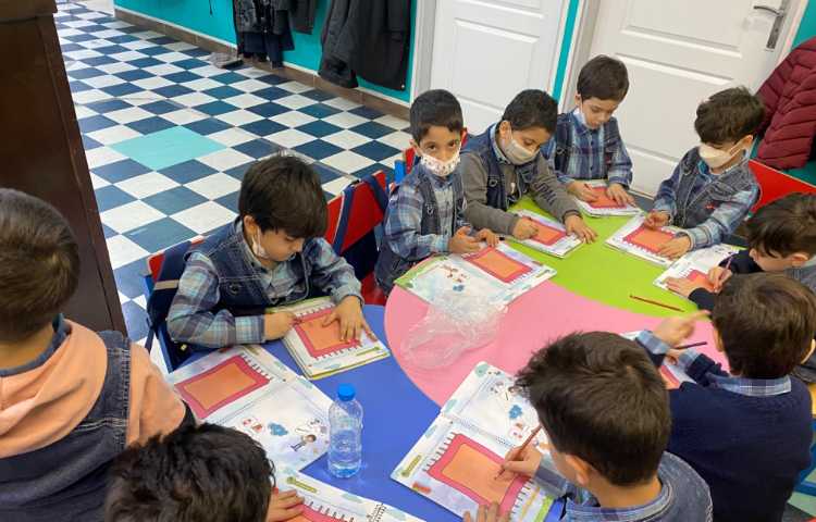 :زبان آموزی آوای (ف)، کلاس قاصدک