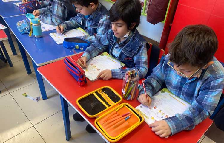 :زبان آموزی، تمرین لوحه نویسی 1