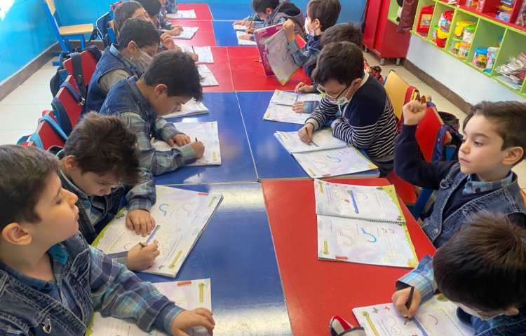 :زبان آموزی، مبحث نوشتاری بخش لوحه نویسی 1