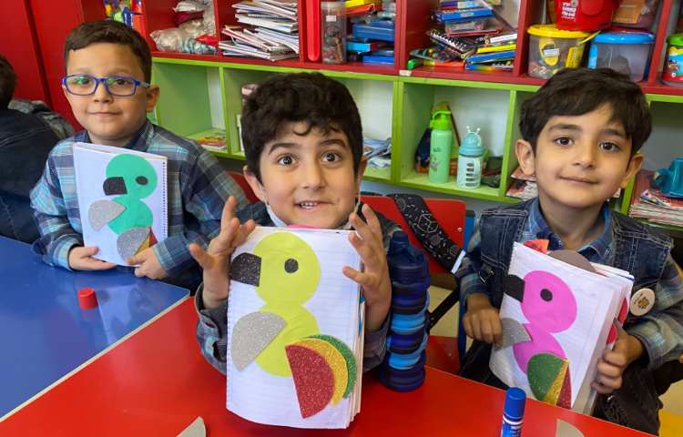 :زبان آموزی، کلاس قاصدک 3