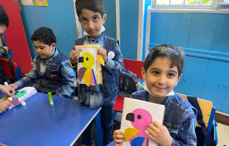 :زبان آموزی، کلاس قاصدک 4