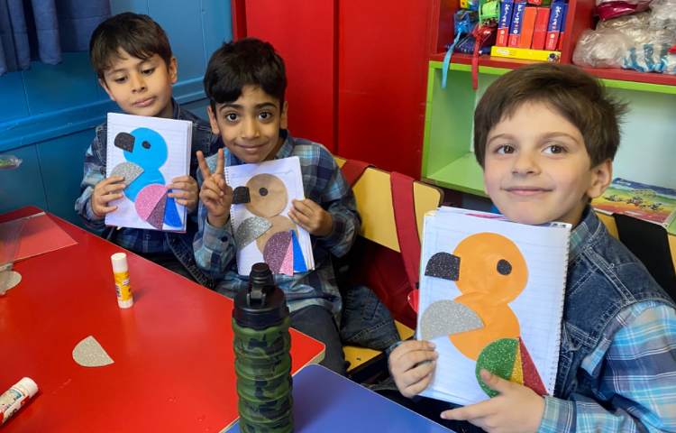 :زبان آموزی، کلاس قاصدک 5