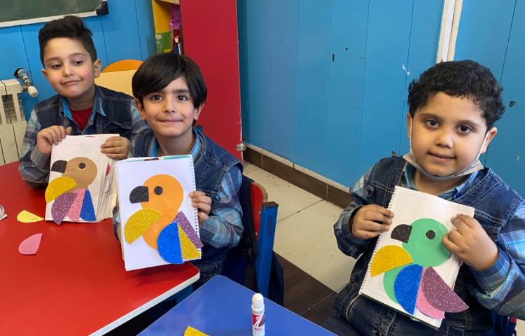 :زبان آموزی، کلاس قاصدک 6