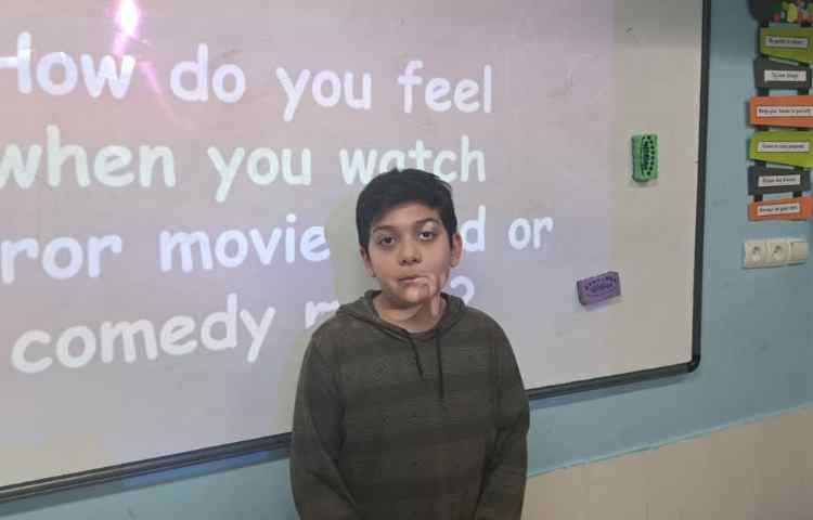 زبان Pass the ball and read what you wrote before 6