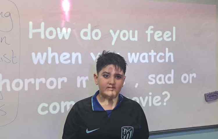 زبان Pass the ball and read what you wrote before 7