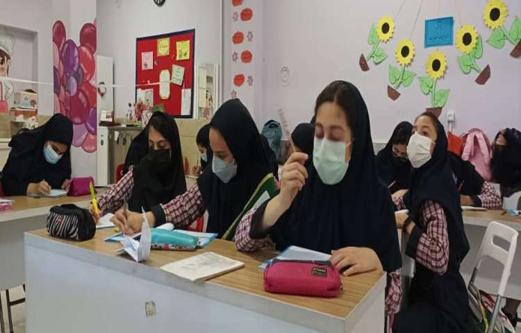 زنگ ادبیات فارسی، املای خلاق (آینه ای) درس اول تا چهارم 5