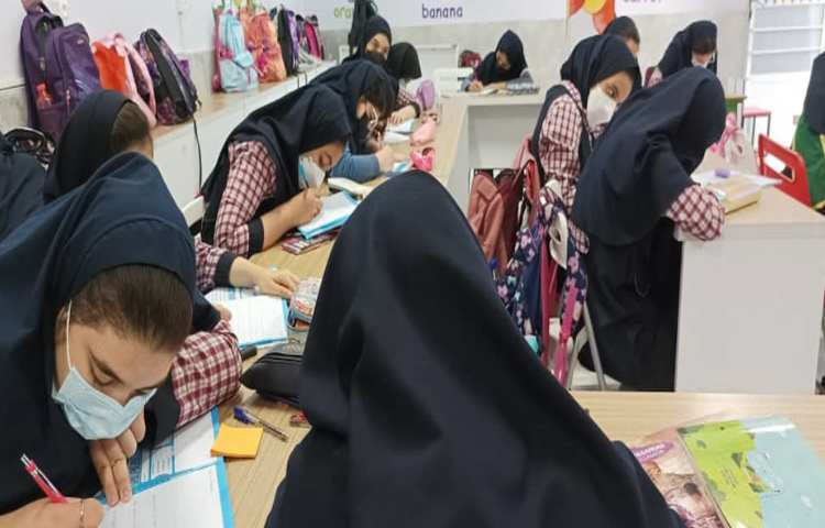 زنگ ادبیات فارسی، املای خلاق (آینه ای) درس اول تا چهارم 6