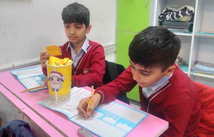 زنگ املا :املای پاپ کورنی از درس بلدرچین و برزگر 3