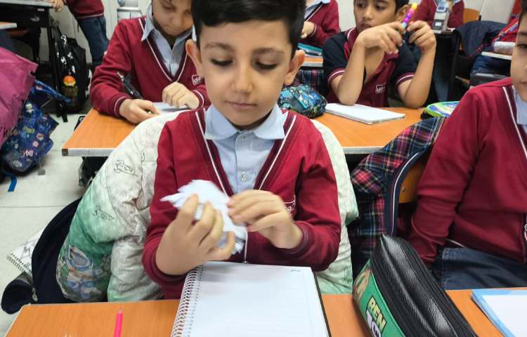 زنگ املا - املا مچاله ای درس نوروز 6