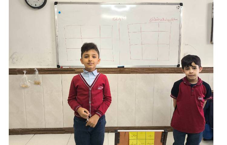 زنگ املا - بازی املای حافظه‌ی دیداری 2