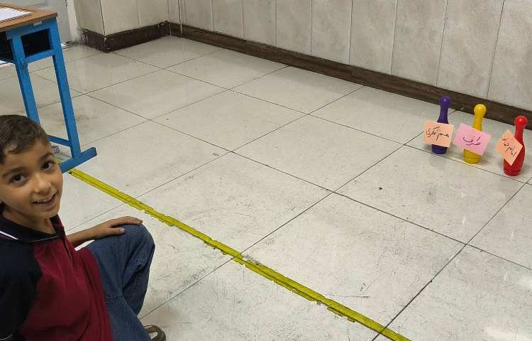 زنگ املا - بازی املا بولینگی 10