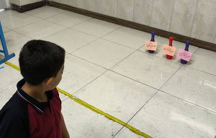 زنگ املا - بازی املا بولینگی 6