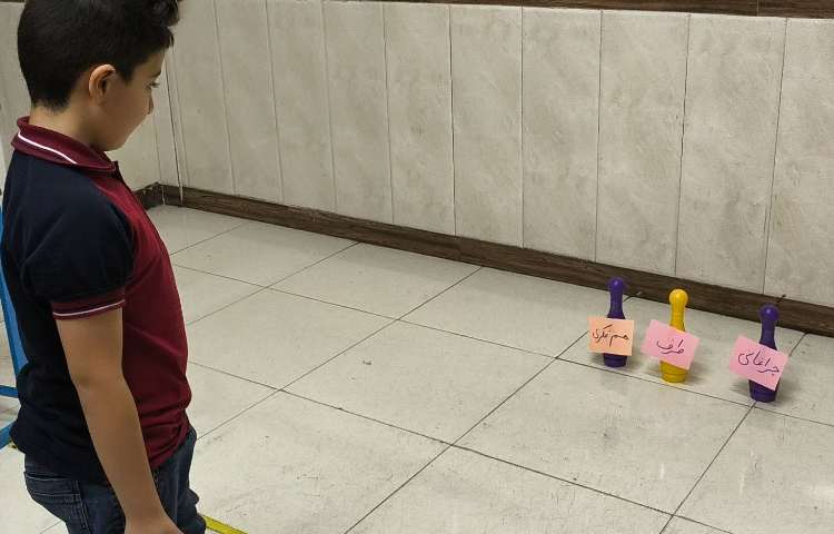 زنگ املا - بازی املا بولینگی 8