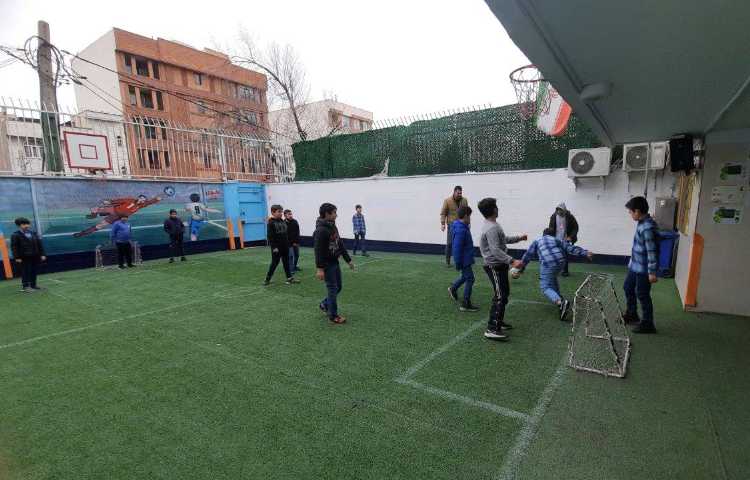 زنگ بازی در دبستان علوی نوین 1