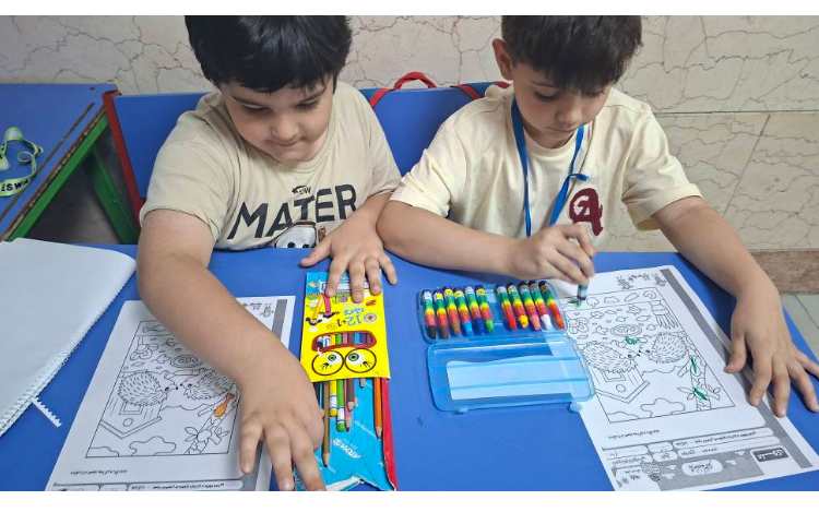 زنگ بازی و ریاضی انجام کاربرگ بگرد و پیدا کن کلاس پیش 1 3