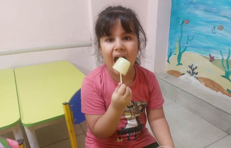 زنگ تفریح:آموزش درست کردن بستنی یخی 2