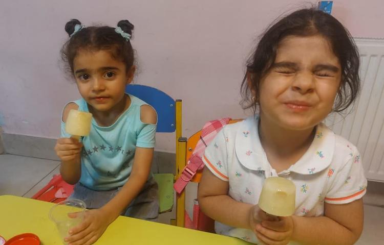 زنگ تفریح:آموزش درست کردن بستنی یخی 5