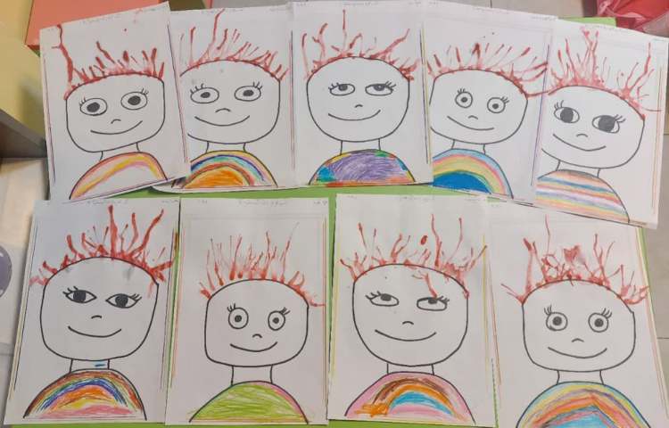 زنگ تفریح:نقاشی با فوت کردن در نی 1