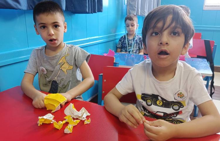 :زنگ تفریحی، با موضوع دست ورزی و تقویت مچ دست 5