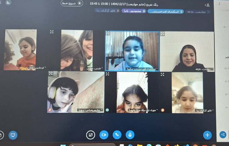 زنگ تفریح با دانش آموزان 2
