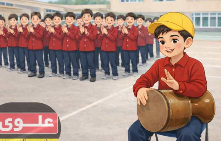 زنگ تفریح شاد با همکاری گروه زرد طرح چهارخانه