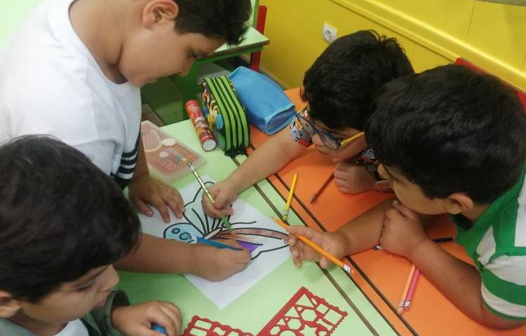 :زنگ تفریح، پروانه های رنگارنگ متحرک 3