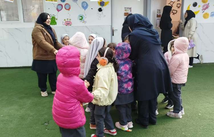 زنگ تفریح پیش دبستان