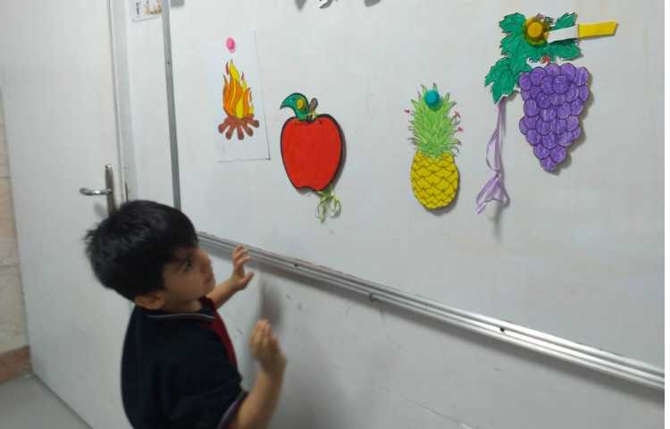 زنگ خوانداری آشنایی با هم آغاز و هم پایان صدای " آ" کلاس پیش 1 2