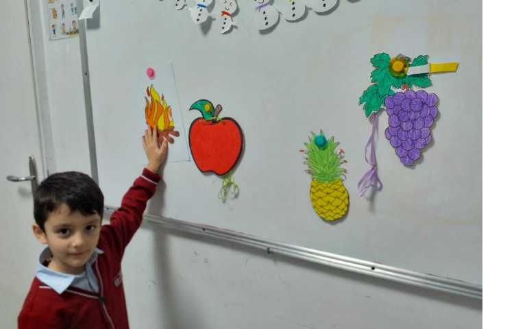 زنگ خوانداری آشنایی با هم آغاز و هم پایان صدای " آ" کلاس پیش 1 4