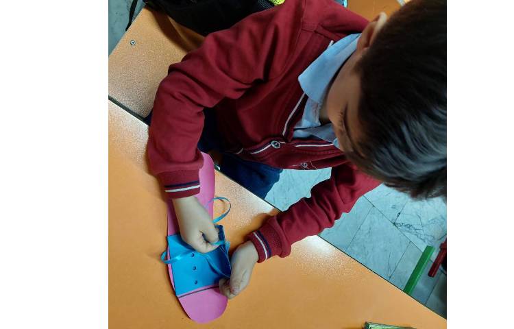 زنگ خوانداری ،ایجاد انگیزه صدای ک ساخت کفش 6