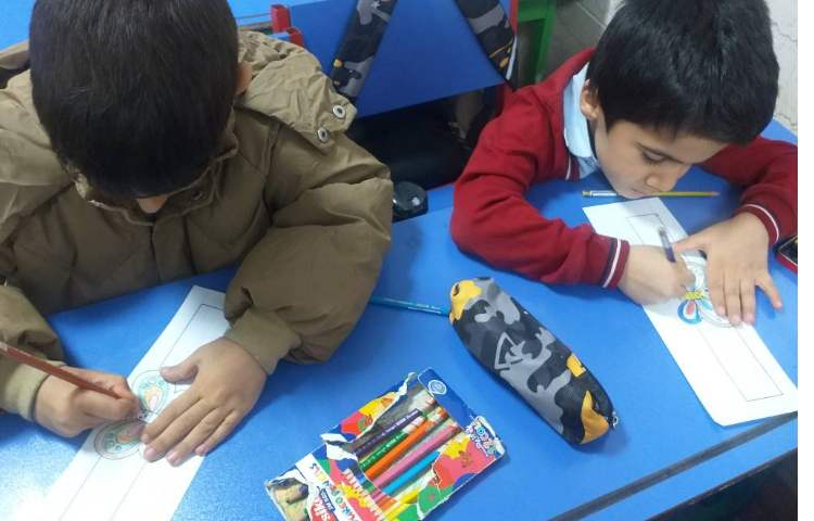 زنگ خوانداری تثبیت آموزش هم آغاز صدای " پ" ساخت دست بند به شکل پروانه 1