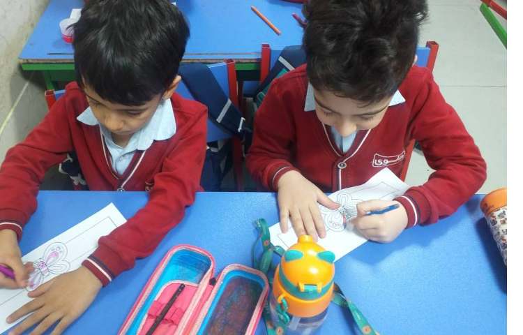 زنگ خوانداری تثبیت آموزش هم آغاز صدای " پ" ساخت دست بند به شکل پروانه 5