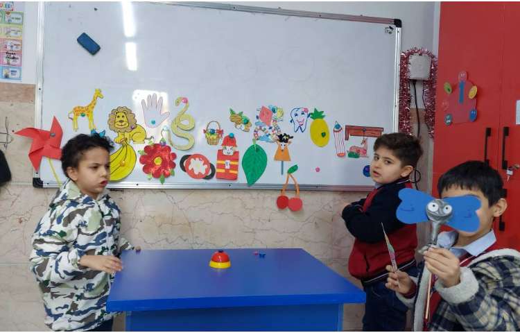 زنگ خوانداری تکرار و تمرین صدا ها با اشکال تصویری 1