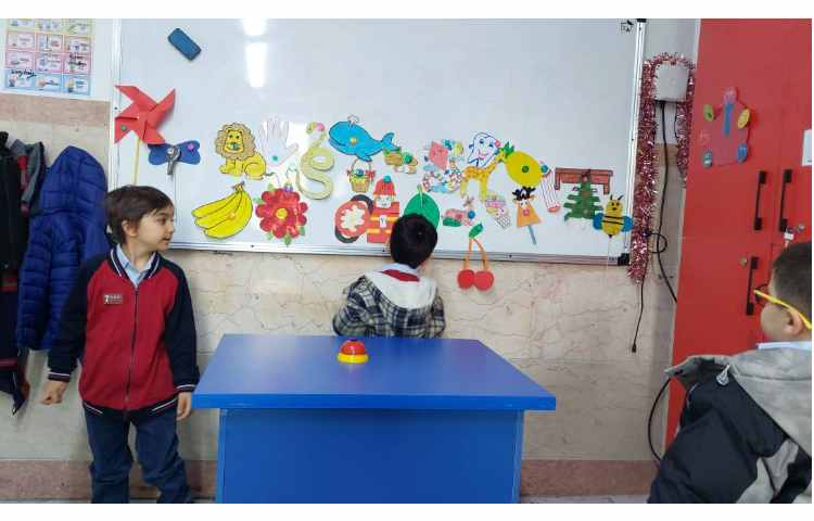 زنگ خوانداری تکرار و تمرین صدا ها با اشکال تصویری 5