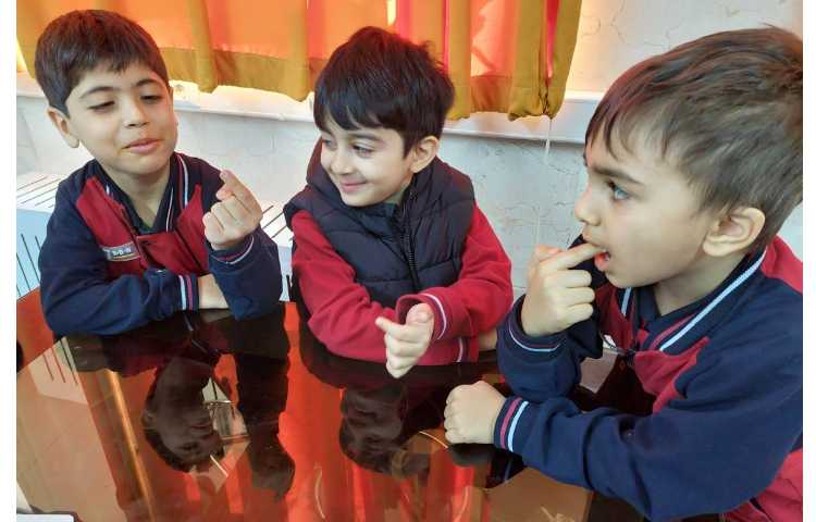 زنگ دانشمند کوچک آزمایش نمک شیرین 5