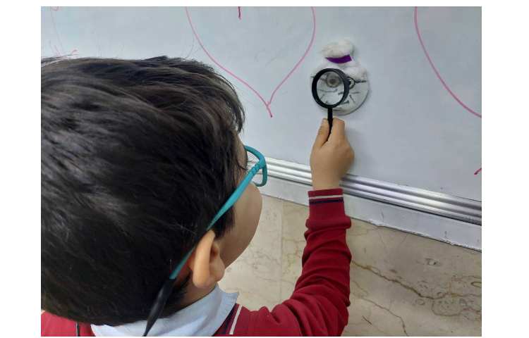 زنگ دانشمند کوچک ،آشنایی با ذره بین 4