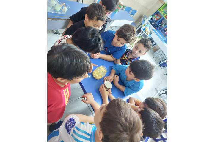 زنگ دانشمند کوچک ذرت رقصان 4